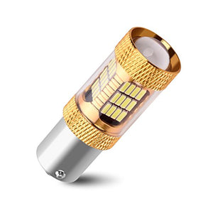 SanGlory 2 x Lampadine LED Auto Canbus P21W 1156 BA15S 54-SMD 4014 Ultra...