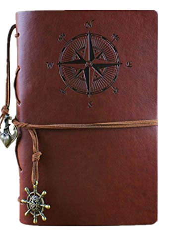 Clafund Diario Di Viaggio In Pelle PU Travel Journal Pirata depoca...