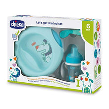 Carica l&#39;immagine nel visualizzatore di Gallery, Chicco Set Pappa 6M+, Bimbo, Blu 6 Mesi + - Ilgrandebazar