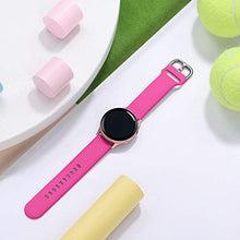 Carica l'immagine nel visualizzatore di Gallery, Wepro Cinturino Compatibile con Samsung Galaxy Watch S, Rosa Rossa