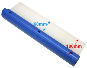 Aerzetix - Paletta per asciugare e Pulire l'auto, in Silicone, Blu - C1567 - Ilgrandebazar