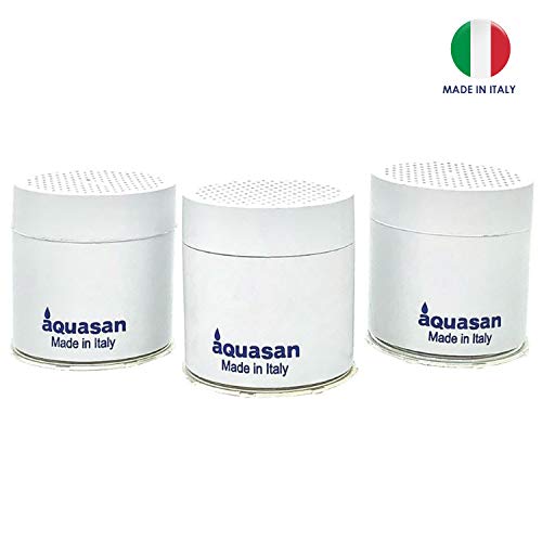 Aquasan 3 Cartucce Filtro Ricambio Aquacompact, Aquagaia Acqua Limpida e...