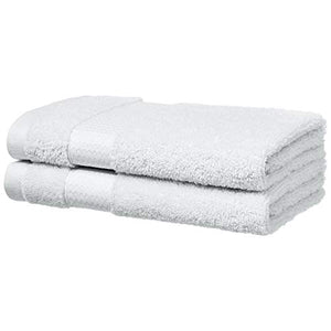 AmazonBasics, Everyday - 2 asciugamani per il viso uso quotidiano, Bianco - Ilgrandebazar