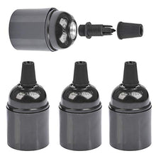 Carica l&#39;immagine nel visualizzatore di Gallery, FOCCTS Set di 4Pezzi Adattatore della Lampadina E27 (φ38*H50mm) Convertitore... - Ilgrandebazar