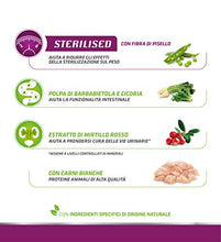 Carica l'immagine nel visualizzatore di Gallery, Trainer Natural Cat Sterilised Adult con Carni Bianche e Fibra di 3 kg