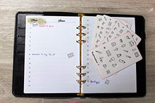 Carica l&#39;immagine nel visualizzatore di Gallery, 120 medical stickers, 4 fogli di adesivi per agenda medica - Ilgrandebazar