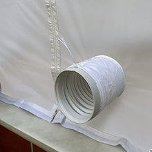 Carica l&#39;immagine nel visualizzatore di Gallery, 120x240CM Guarnizione Universale per Porte Finestre per Condizionatore Portatile Modello 2022 con Chiusura a Sacco Ferma Tubo – per Tutti Climatizzatori Mobili, Facile da Montare