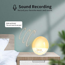 Carica l'immagine nel visualizzatore di Gallery, Wake Up Light, Luce Sveglia Funzione di Registrazione 9 Suoneria 30 Livelli... - Ilgrandebazar