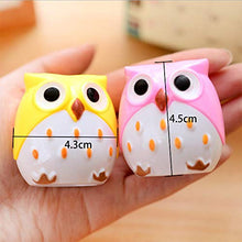 Carica l&#39;immagine nel visualizzatore di Gallery, 30pz Temperamatite Gufo Temperini con Serbatoio - Ilgrandebazar