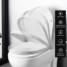 Carica l&#39;immagine nel visualizzatore di Gallery, HOMELODY Coperchio Sedile WC Copriwater Universale ,Tavoletta WC... - Ilgrandebazar