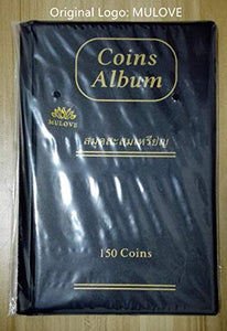 MUAI 150 Pockets Coin Collection Album, Collectors Holder Book Suitable... - Ilgrandebazar