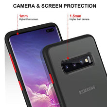 Carica l'immagine nel visualizzatore di Gallery, YATWIN Serie Antiurto, Cover Compatibile per Samsung Galaxy S10 Plus, Nero