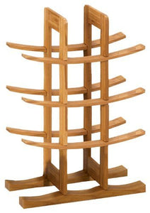 Zeller 13580 Scaffale portabottiglie in bambù 29 x 16 x 42 cm 30x16x42