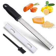 Carica l&#39;immagine nel visualizzatore di Gallery, Rantizon Zester Acciaio Inossidabile,Agrumi Grattugia, con Spazzola di... - Ilgrandebazar