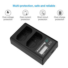 Carica l&#39;immagine nel visualizzatore di Gallery, Powerextra - Caricabatteria Dual USB con display LCD, funziona con...