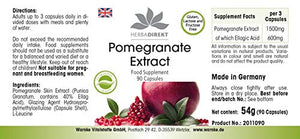 Estratto di melograno Warnke Health Products con acido ellagico al 40%...