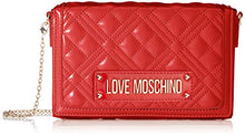Carica l'immagine nel visualizzatore di Gallery, Love Moschino Jc4054pp1a, Borsa a Tracolla Donna, 5x13x20 cm (W Rosso (Rosso)