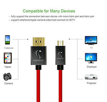 Carica l'immagine nel visualizzatore di Gallery, LinkinPerk - Cavo ad alta velocità per televisori HD, con connettore 3 m, RED