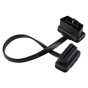 Cavo di prolunga OBD2 a 16 pin, adattatore per auto a 16 pin maschio a 30cm - Ilgrandebazar