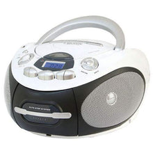 Carica l'immagine nel visualizzatore di Gallery, Majestic AH 2387R MP3 USB - Boom Box Portatile con Lettore CD/Mp3, Ingresso...