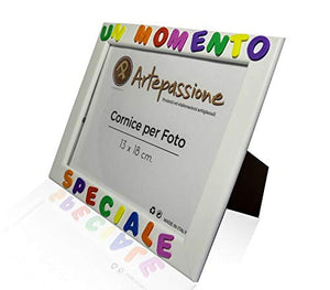Cornici per foto in legno con la scritta Un Momento Speciale, da appoggiare... - Ilgrandebazar