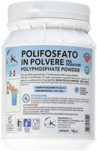 WK Polifosfato in Polvere, Ricarica in polvere per dosatori di polifosfati, 1 Kg, 3 Pezzi
