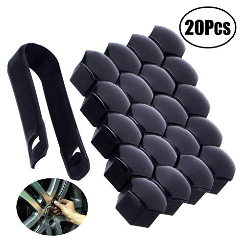 JZZJ 20 Pezzi Tappo a Vite Ruota Universale Copridadi per Pneumatici con...