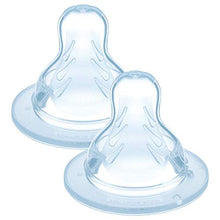 Carica l&#39;immagine nel visualizzatore di Gallery, MAM n°3 - Tettarelle in silicone per bambini, a flusso rapido, con...