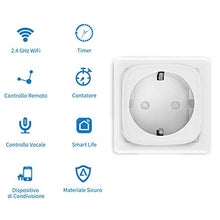 Carica l&#39;immagine nel visualizzatore di Gallery, Presa Intelligente, Carico Massimo 16A 3680W ANOOPSYCHE WiFi, Spina...