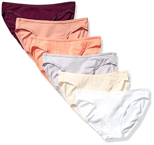 6-Pack Cotton Bikini Underwear Donna - Ilgrandebazar