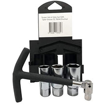 Carica l&#39;immagine nel visualizzatore di Gallery, Set di 5 chiavi per candele accensione, 16, 18, 21 mm, con impugnatura a... - Ilgrandebazar