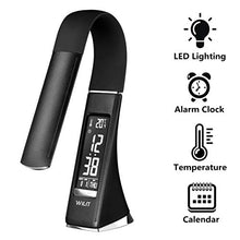 Carica l&#39;immagine nel visualizzatore di Gallery, WILIT U2 5W Lampada da tavolo LED, scrivania con schermo Nero - Ilgrandebazar