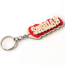 Carica l&#39;immagine nel visualizzatore di Gallery, Portachiavi in legno fatto a mano personalizzato con la scritta Sorella TVB,... - Ilgrandebazar