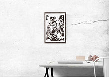 Carica l&#39;immagine nel visualizzatore di Gallery, Poster Bloodborne The Hunter Handmade Graffiti Street Art - Artwork