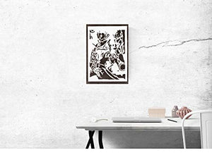 Poster Bloodborne The Hunter Handmade Graffiti Street Art - Artwork