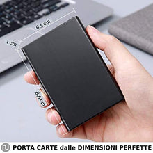 Carica l'immagine nel visualizzatore di Gallery, Porta Carte Di Credito Narsam, Rfid Blocco Antifrode Anticlonazione Per Uomo... - Ilgrandebazar