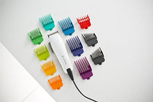 Carica l&#39;immagine nel visualizzatore di Gallery, Remington HC5035 Colour Cut Tagliacapelli 11 pettinini, forbici, pettine e...