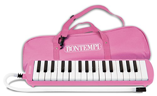 Bontempi 33 3271 - Diamonica 32 note con voci in metallo, Borsa Rosa - Ilgrandebazar