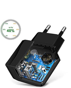 IceFrog Caricatore USB，Caricatore USB C da Muro a 2 Porte, 5V 2.1A,2 Pack... - Ilgrandebazar