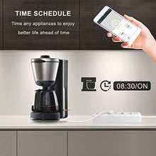 Carica l&#39;immagine nel visualizzatore di Gallery, Ciabatta WiFi Intelligente Multipresa a 3 AC+ 4 USB Controllo Remoto Alexa,...