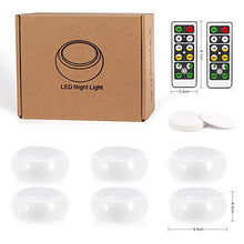 Carica l&#39;immagine nel visualizzatore di Gallery, 6 Pezzi Luce Notturna LED, Foonii Luci Armadio e 2 Telecomando e 6pcs... - Ilgrandebazar