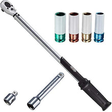 Carica l&#39;immagine nel visualizzatore di Gallery, TZTool - Set di chiavi dinamometriche da 1/2&quot; (1,27cm), Torque Wrench, 9003E - Ilgrandebazar