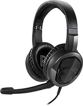 Carica l&#39;immagine nel visualizzatore di Gallery, MSI Immerse GH30 V2 cuffia gaming con logo serigrafato nero, controller...