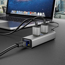 Carica l&#39;immagine nel visualizzatore di Gallery, KabelDirekt - 15m - Cavo di rete, Ethernet e cavo Lan - 15 m, Nero - Blu