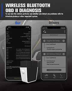 KOYOSO OBD2 Bluetooth 4.0, OBD II ELM327 con - IOS/Android/Windows