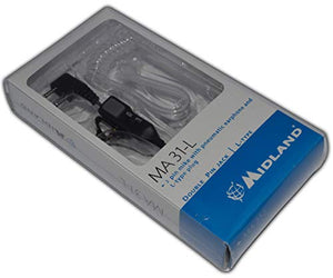Midland MA31-L Microfono con Mono Auricolare Pneumatico, Accessorio per... - Ilgrandebazar