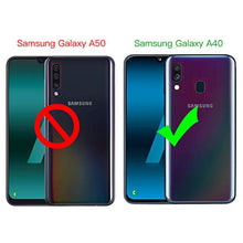 Carica l&#39;immagine nel visualizzatore di Gallery, Wanxideng - Cover per Samsung Galaxy A40 + Pellicola Protettiva in Vetro... - Ilgrandebazar