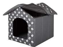 Carica l'immagine nel visualizzatore di Gallery, Hobbydog Dog House, Taglia 1, Grigio con Zampe S 38x32cm - Ilgrandebazar