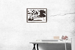 Poster Sonic The Hedgehog Handmade Graffiti Street Art - Artwork
