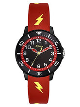 Carica l&#39;immagine nel visualizzatore di Gallery, s.Oliver Orologio Analogico Quarzo Unisex Bambini con Cinturino in Silicone...